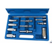 Bougiedoppenset 11 delig  Met 3/8"