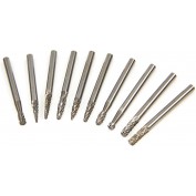 10 Delige HM Frezenset  Opname 3 mm